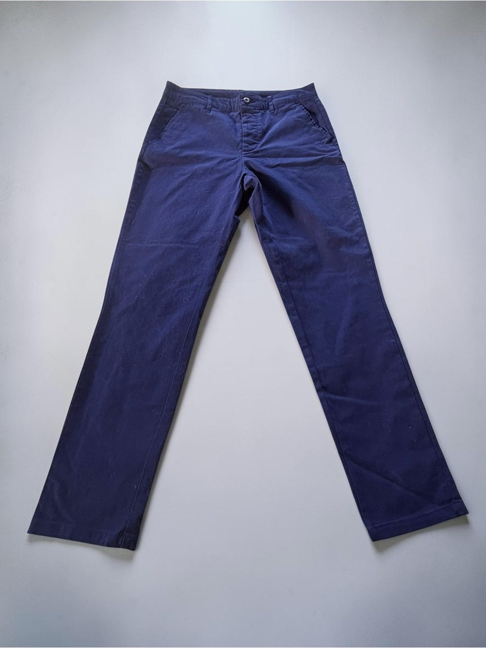 ASOS DESIGN Men's Royal Navy Straight-Leg Pants / Chinos NWOT 31x32